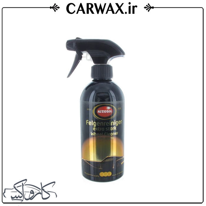 تصویر  اسپری تمیز کننده و براق کننده رینگ خودرو اتوسل  Autosol Wheel Cleaner extra strong