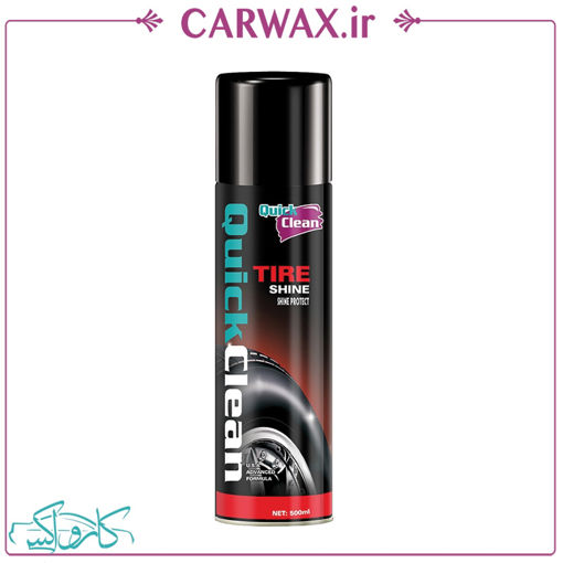 اسپری بدون کف تایر کوئیک کلین Quick Clean Tire Shine