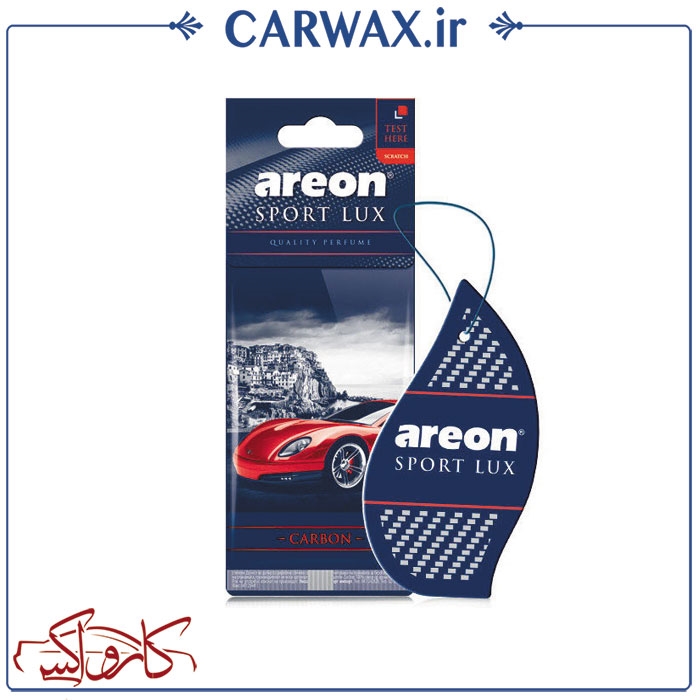 تصویر  خوشبو کننده خودرو مایع کربن آرئون مدل لوکس Areon Lux Liquid Carbon