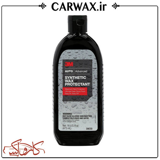 واکس مایع براق کننده مخصوص بدنه خودرو تری ام 3M Synthetic Wax Protectant