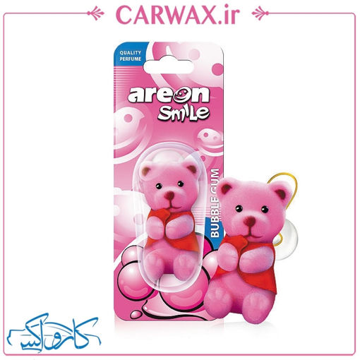 خوشبو کننده خودرو آدامس بادکنکی آرئون مدل اسمایل Areon Smile Bubble Gum