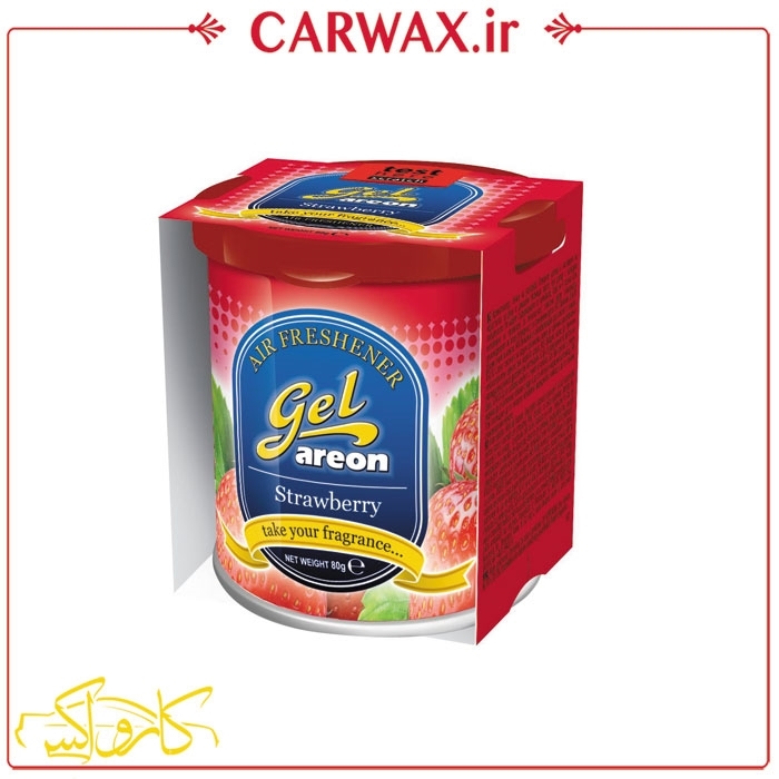 تصویر  خوشبو کننده خودرو قوطی آرئون مدل Gel Strawberry