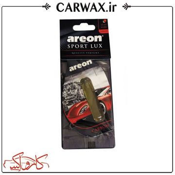 تصویر  خوشبو کننده خودرو کربن آرئون مدل اسپرت لوکس Areon Sport Lux Carbon