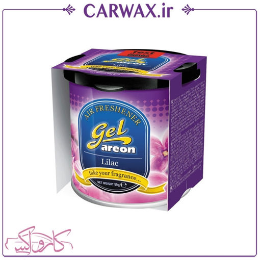 خوشبو کننده خودرو یاس بنفش آرئون مدل ژل ویش Areon Gel Wish Lilac