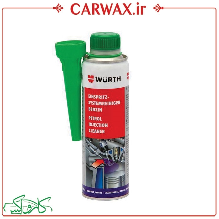 تصویر  مایع انژکتور شوی ورث (باکی) Wurth Injector Cleaner