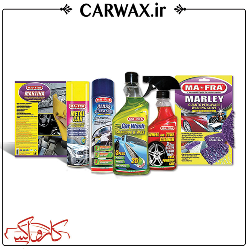 کیت شست شوی بدنه خودرو مفرا Mafra Exterior Car Wash Kit