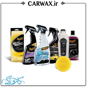 پکیج کامل زیبایی و مراقبت از داخل و بدنه خودرو مگوایرز Meguiars Interior & Exterior Car Care