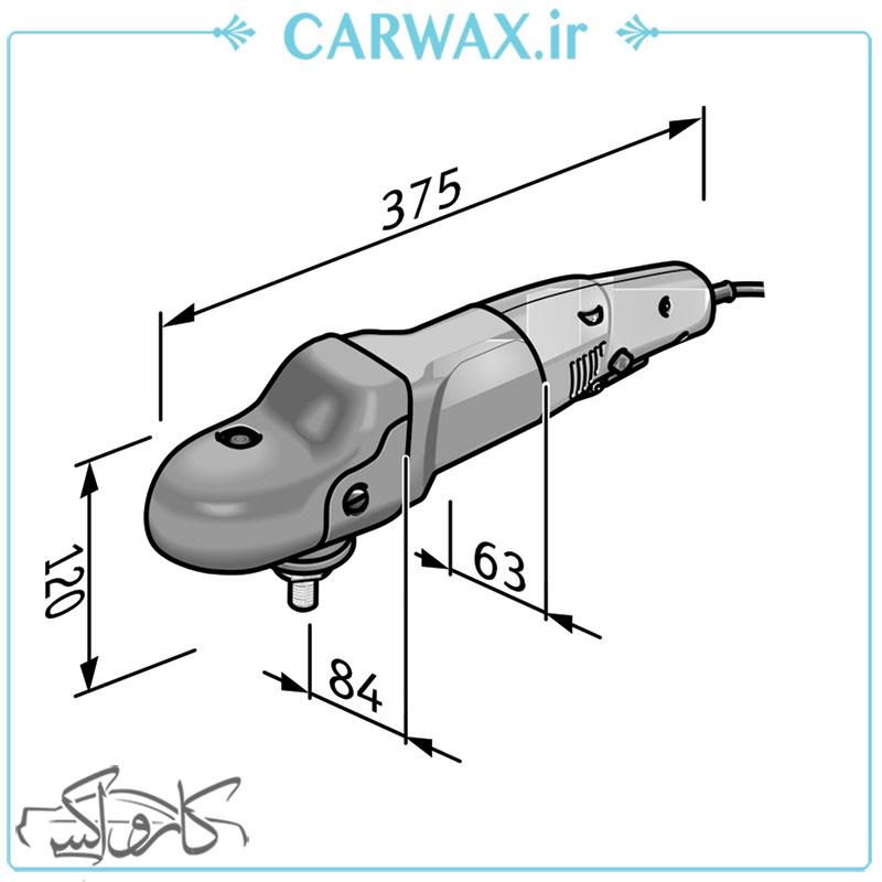 دستگاه پولیش روتاری فلکس مدل Flex PE 14-3 125