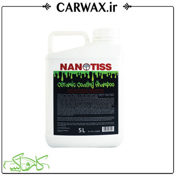 شامپو 5 لیتری نانوتیس مخصوص خودروهای سرامیک شده Nanotiss Ceramic Coating Shampoo