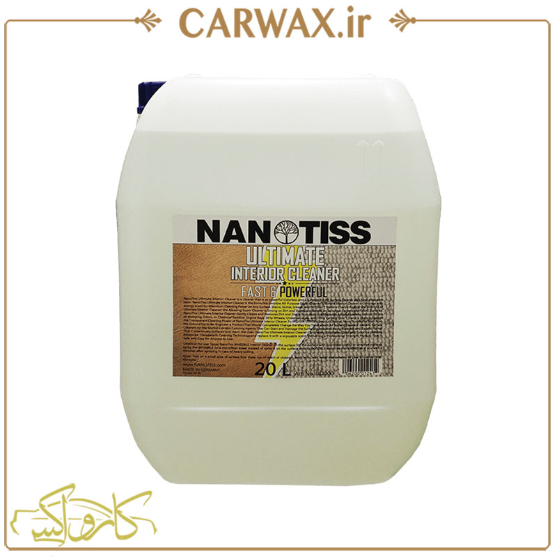 مایع 20 لیتری داخل شوی خودرو نانوتیس Nanotiss Ultimate Interior Cleaner