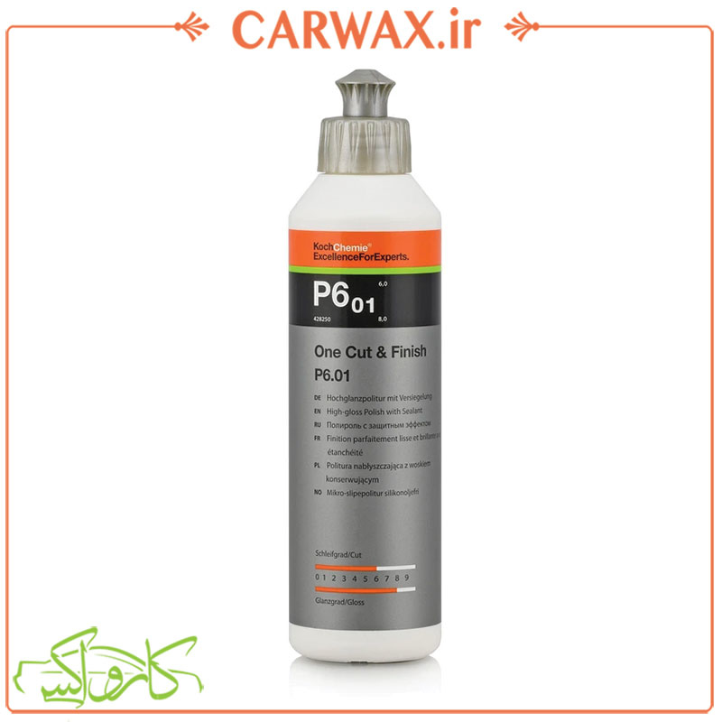 Koch Chemie One Cut & Finish P6.01 250 ml پولیش تک مرحله ای 250 میل کوکمی