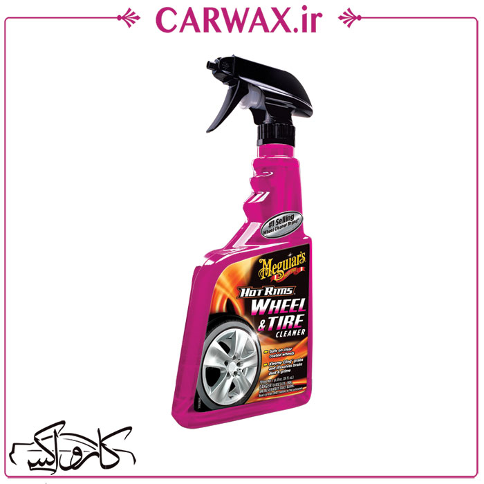 اسپری تمیزکننده رینگ و لاستیک هات مگوایرز Meguiars Hot Rims Wheel & Tire Cleaner