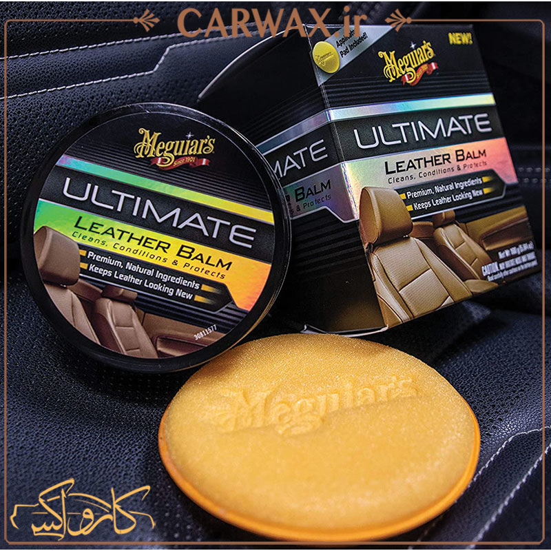 محافظ چرم سری آلتیمیت مگوایرز Meguiars Ultimate Leather Balm